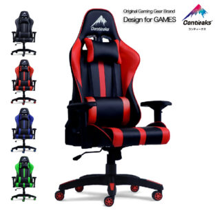 F00034_関家具 コンティークス ゲームチェア ゲーミングチェア ワークチェア 高機能 多機能 おしゃれ デスク用 Erg