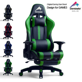 F00035_関家具 コンティークス ゲームチェア ゲーミングチェア ワークチェア オフィスチェア 高機能 多機能 おしゃれ デスク用 Ergohuman