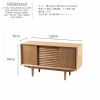 F01652_サイドボード リビングボード サイドチェスト 幅120cm 120cm 120 タモ材 タモ 収納 ナチュラル モダン ジャパンディ レトロ レコードラック レコード ヴィンテージ 天然木 おすすめ お洒落 リビング収納 開梱設置付き
