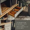 F01297_シェルフ ブックシェルフ アンティーク調 オープンラック 木製 おしゃれ ヴィンテージ アイアン高級 ラック 収納棚 フリーラック ディスプレイラック 収納 シャビー UPTOWN レトロ ホワイト パイン材 開梱設置付