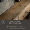 F01331_カウンター オープンラック サイドボード 木製 パイン材 無垢 おしゃれ ヴィンテージ 高級 ラック 収納棚 フリーラック ディスプレイラック 収納 シャビー 開梱設置付