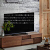 F01592_関家具 ニッポネア NIPPONAIRE アトリ ATORI 幅150cm TV台 TVボード テレビ台 テレビボード ブラウン ナチュラル ウォールナット オーク お洒落 おしゃれ ウッド 日本製 国産 収納付き(開梱設置付)
