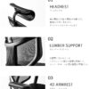 F01690_関家具 新型 エルゴヒューマン エンジョイ2 Ergohuman Enjoy2 ハイタイプ 正規品 オフィスチェア 多機能 高機能 高級 腰痛 ランバーサポート ヘッドレスト オススメ オフィス テレワーク ゲーミング おしゃれ 在宅ワーク EJ2-HAM(開梱設置付)