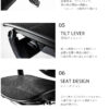F01690_関家具 新型 エルゴヒューマン エンジョイ2 Ergohuman Enjoy2 ハイタイプ 正規品 オフィスチェア 多機能 高機能 高級 腰痛 ランバーサポート ヘッドレスト オススメ オフィス テレワーク ゲーミング おしゃれ 在宅ワーク EJ2-HAM(開梱設置付)