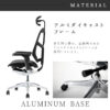 F01690_関家具 新型 エルゴヒューマン エンジョイ2 Ergohuman Enjoy2 ハイタイプ 正規品 オフィスチェア 多機能 高機能 高級 腰痛 ランバーサポート ヘッドレスト オススメ オフィス テレワーク ゲーミング おしゃれ 在宅ワーク EJ2-HAM(開梱設置付)