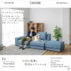 F01774_関家具 トビー ペット 247cm ソファ ソファ ソファー ペットフレンドリー ファブリック 組み替え ペットのキズに強い 摩擦に強い 毛が取れやすい 犬 猫 子供 家族 子育て おすすめ リビング ストームブルー モスグリーン 開梱設置付き