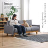 F01775_ 関家具 アルデ ペットソファ ソファ ソファー ペットフレンドリー ファブリック カバーリング スロープ 組み替え テーブル付 幅188cm 188cm ペットのキズに強い 摩擦に強い 毛が取れやすい 犬 猫 子供 家族 子育て おすすめ リビング (開梱設置付)