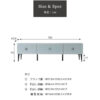 F01864_国産 大川家具 モーブル タウン TVボード リビングボード ローボード テレビ台 幅150 150 オシャレ フラット モダン スタイリッシュ ブラック ホワイト ガラス 韓国風 開梱設置付き