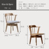 関家具 正規代理店 ダイニング チェア ローカー 回転チェア 食卓椅子 イス バーチ 無垢材 天然木 nora ノラ 木製 ウッド ナチュラル 北欧 おしゃれ シンプル モダン