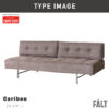 F00135_関家具 ハーマン ソファ ソファー ソファベッド ソファーベッド ベッド 3人掛け ベージュ グレー おしゃれ ファブリック コンフォーム クラッシュゲート レザーテックス 開梱設置付き