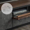 F02066_TVボード リビングボード 140 180 日本製 made in japan 国産 ローボード テレビ台 幅140 幅180 アカシア材 天然木 石目 木目 フラップ 引き出し 収納 モダン オシャレ 北欧 開梱設置付き