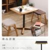 F02063_関家具 nora トフィー TOFFY カフェテーブル テーブル 正方形 スクエア 高さ 65cm 70cm 天板4種類 テラゾー ホワイト ネイビー アッシュ無垢材 タイル おしゃれ 北欧 ダイニングテーブル 2人用 韓国風 セキカグ ノラ 開梱設置付き