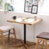 F02063_関家具 nora トフィー TOFFY カフェテーブル テーブル 正方形 スクエア 高さ 65cm 70cm 天板4種類 テラゾー ホワイト ネイビー アッシュ無垢材 タイル おしゃれ 北欧 ダイニングテーブル 2人用 韓国風 セキカグ ノラ 開梱設置付き