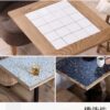 F02063_関家具 nora トフィー TOFFY カフェテーブル テーブル 正方形 スクエア 高さ 65cm 70cm 天板4種類 テラゾー ホワイト ネイビー アッシュ無垢材 タイル おしゃれ 北欧 ダイニングテーブル 2人用 韓国風 セキカグ ノラ 開梱設置付き