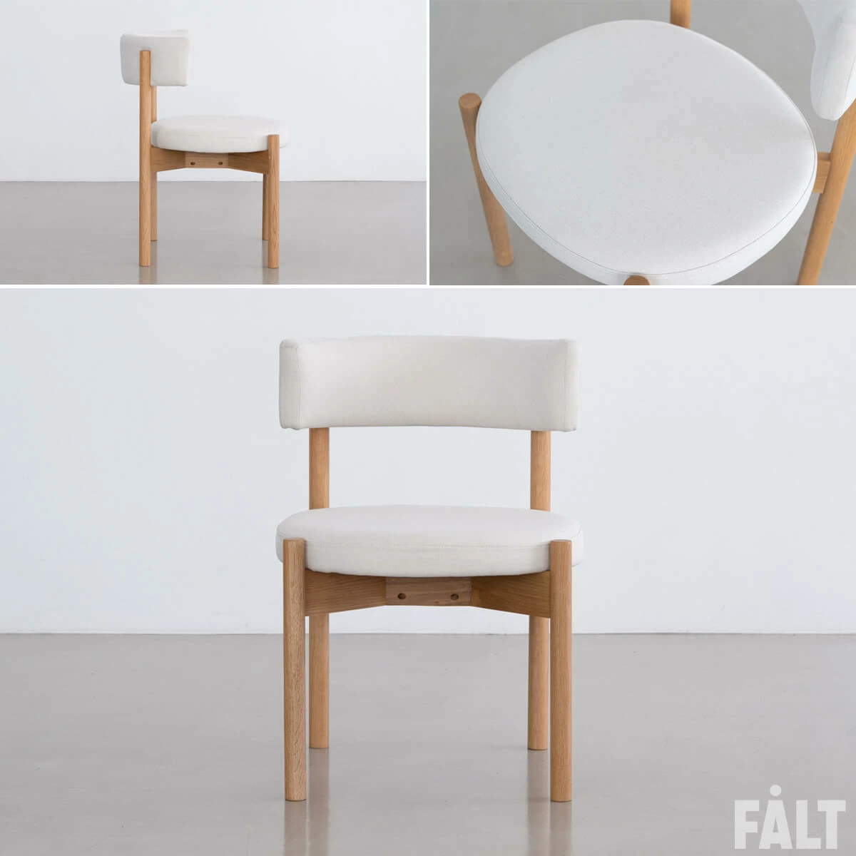 F02165_関家具 正規代理店 ダイニング チェア コーディ COUDY オーク フォグブラウン 無垢材 NWLH ノーウェアライクホーム NOWHERE LIKE HOME 木製 ウッド デスクチェア 北欧 おしゃれ シンプ